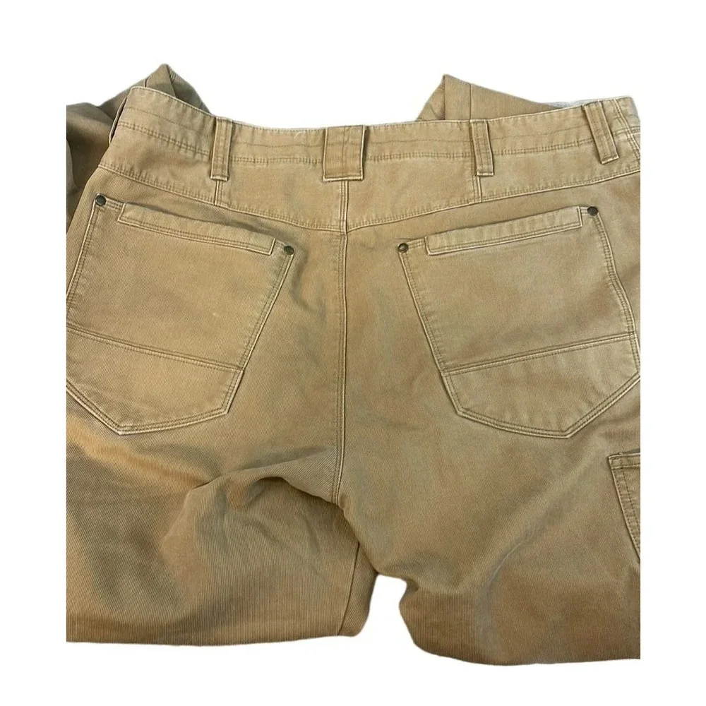 Eddie Bauer Outdoor Outfitter Men's Tan‎ Jeans Workwear Size 38x32